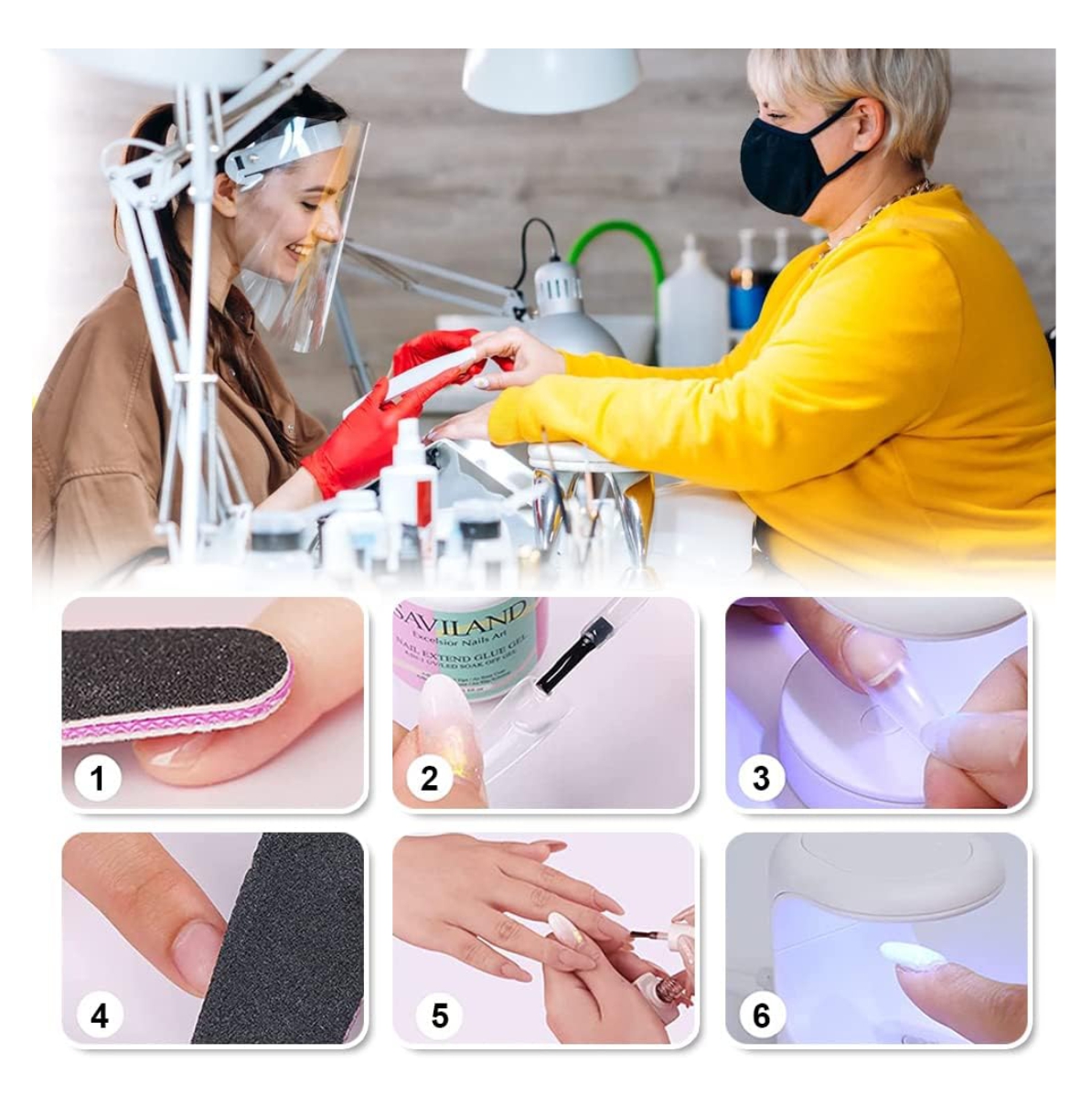 Miniatura 5 de Mini lámpara LED UV para uñas